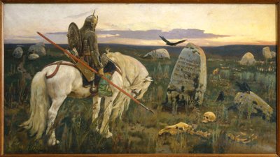 Le Chevalier à la Croisée des Chemins - Viktor Mikhaylovich Vasnetsov
